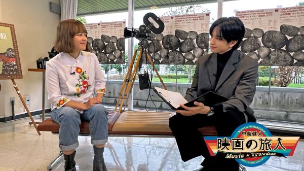 1205nkeiga_wowow(左・ナジーバ・ヌーリ監督　右・中島健人）